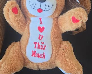 Dan Dee I Love You This Much Puppy Plush