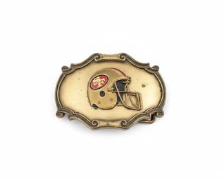 San Francisco ers NFL Raintree Vintage Belt Buckle