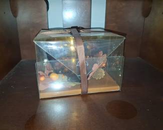Autumnal Decorative Keepsake Box