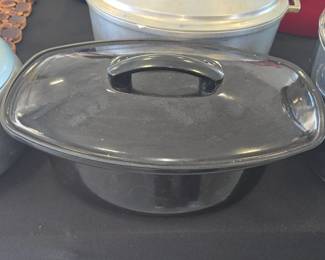 Descoware FlameProof Enamelware Roaster with Fry Basket