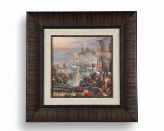 Thomas Kinkade San Francisco Lombard Street Gicle