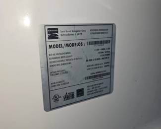 Kenmore TopFreezer Refrigerator Model . third image