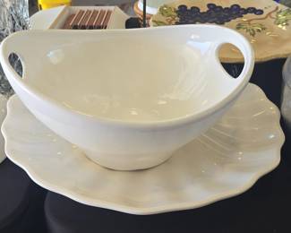Vietri Campagna Fish Serving Bowl and Platter