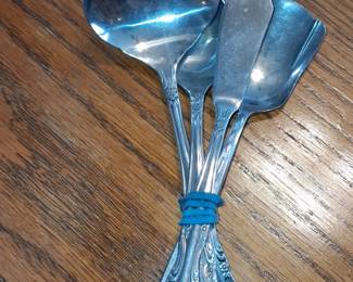 Rogers Dream Rose Stainless Steel Serving Utensil Set