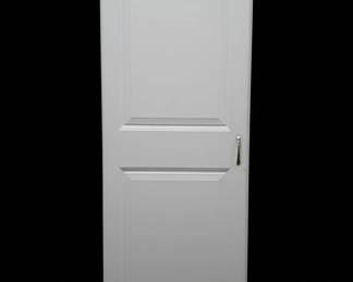 Tall White Shaker Style Linen Cabinet