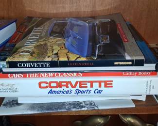 Corvette Automotive Book Collection
