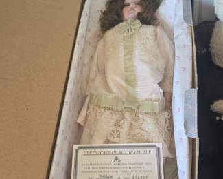 Traditions Doll Collection Sylvia Porcelain Doll
