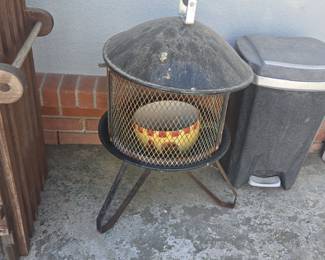 Whalen Portable Steel Wood Fire Pit