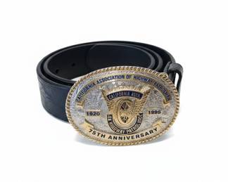 California Association of Highway Patrolmen th Anniversary Belt Buckle
