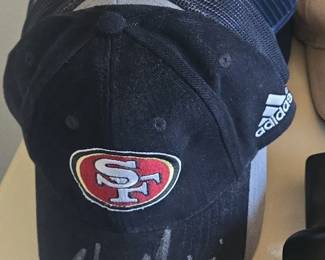 Autographed San Francisco ers Adidas Baseball Cap