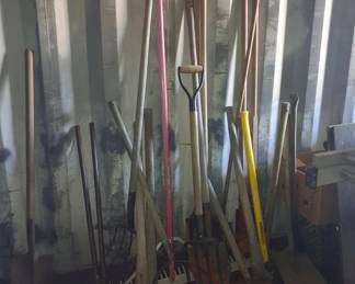 Assorted Vintage Garden and Hand Tools