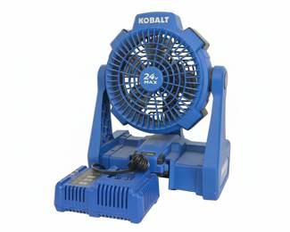 Kobalt Volt Max Cordless Jobsite Fan with Charger