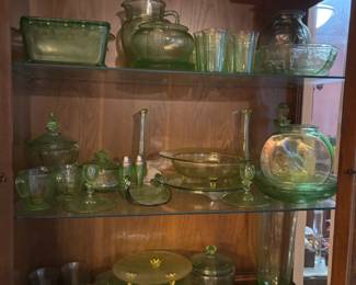 Uranium glass