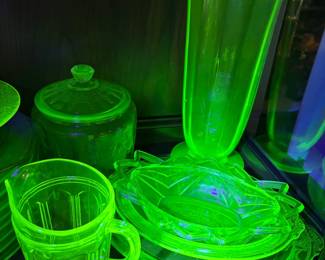 Uranium glass