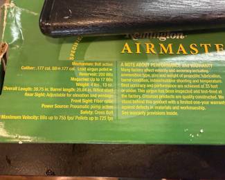 Remington Airmaster 77 Gun