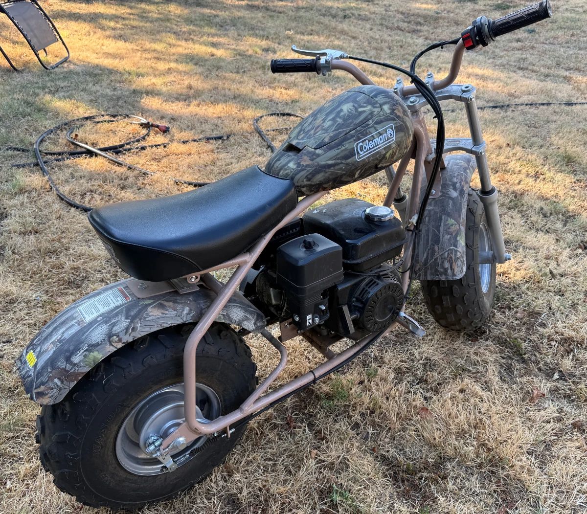 Coleman Camo Minibike