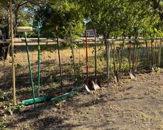 Rakes, Shovels, Brooms, Pitchforks, Etc.