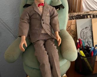 Pee Wee Herman and Chairry Doll set