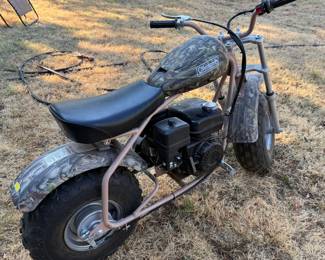 Coleman Camo Minibike