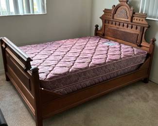 Antique Victorian bed