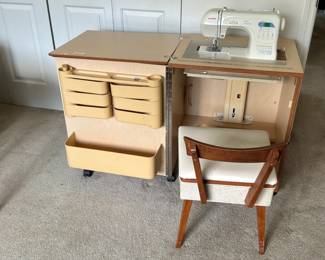 MCM Sewing cabinet, folding made in Italy