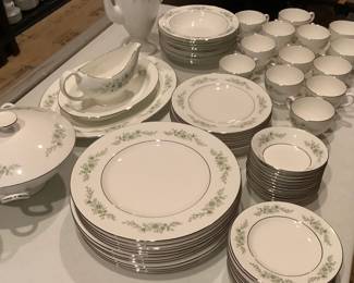 Wedgwood China set, one of several sets of china