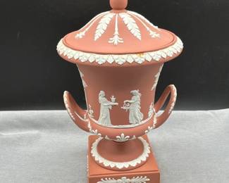Wedgwood Terracota Twin Handled Urn