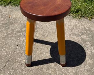 Pencil stool