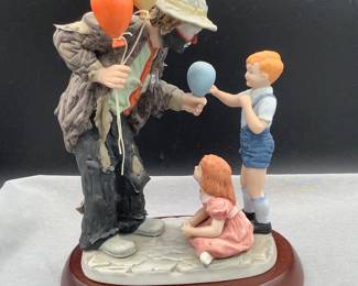 Emmett Kelly Jr Clown Figurines