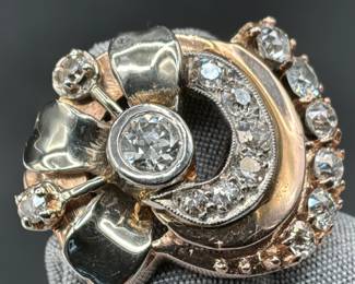 Diamond cocktail ring
