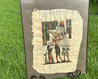 One of many Egyptian papyrus