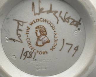 Signed Wedgwood by Lord Wedgwood Collectors Society
