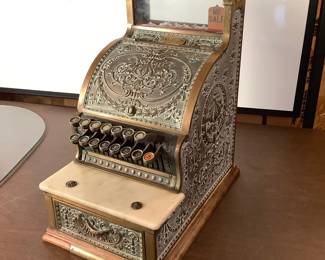 Antique National Cash Register Candy Register
