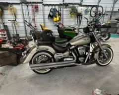 Motorcycle from side