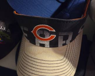 Chicago Bears NFL Navy Blue and Cream Embroidered Logo Adjustable Baseball Cap