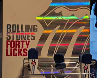 Rolling Stones Forty Licks Album CASE and Promo Posters (No Vinyl)