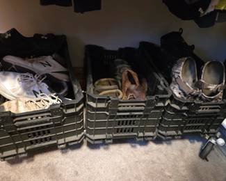 Men's Athletic Sneakers, Hiking Boots, Casual Shoes & Crocs Camouflage Clogs, New Balance, Under Armour & Assorted Footwear Collection