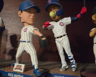 Greg Maddux  SGA 3000th Strikeout LE / Javier Baez