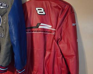 #8 Dale Earnhardt Jr NASCAR Leather Jacket