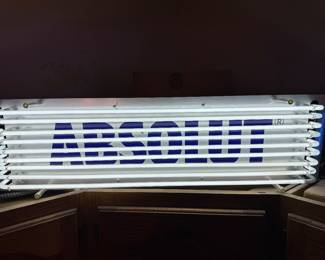 ABSOLUT Vodka Neon Sign