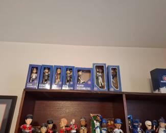 Chicago Cubs MLB Player Personalities Collectible Baseball Bobblehead Figures in Original Display Boxes