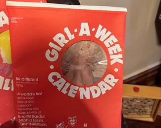 1974 Girl-A-Week Calendar
