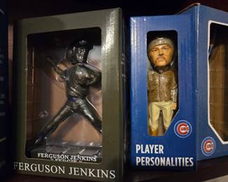 Ferguson Jenkins / Jon Lester, Chicago Cubs Ferguson Jenkins MLB Baseball Collectible Figurine & Player Personalities Bobblehead in Original Boxes