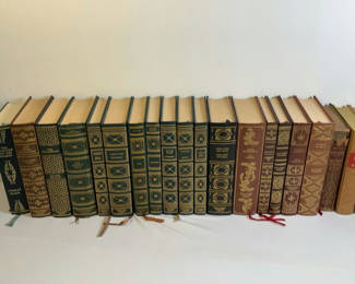 Lot 74: Intellectual Wallpaper…leather Bound Classics
