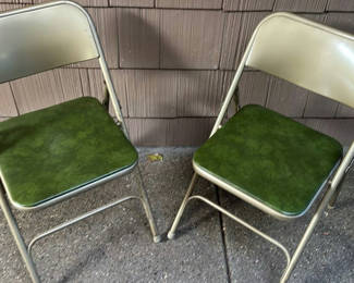 Lot 125: Pair of Metal Folding Chairs