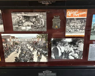 Lot 112: Harley-Davidson Memorabilia and Maintenance Items