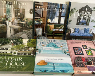 Lot 83: 6 More Coffee Table Books On Interior Design