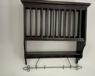 Lot 105: Two Wall Dish Displays