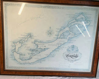 Lot 66: 4 Framed Maps