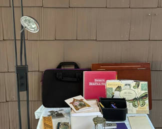 Lot 116: Collection of Journals, Notebooks, and Desk Stationery